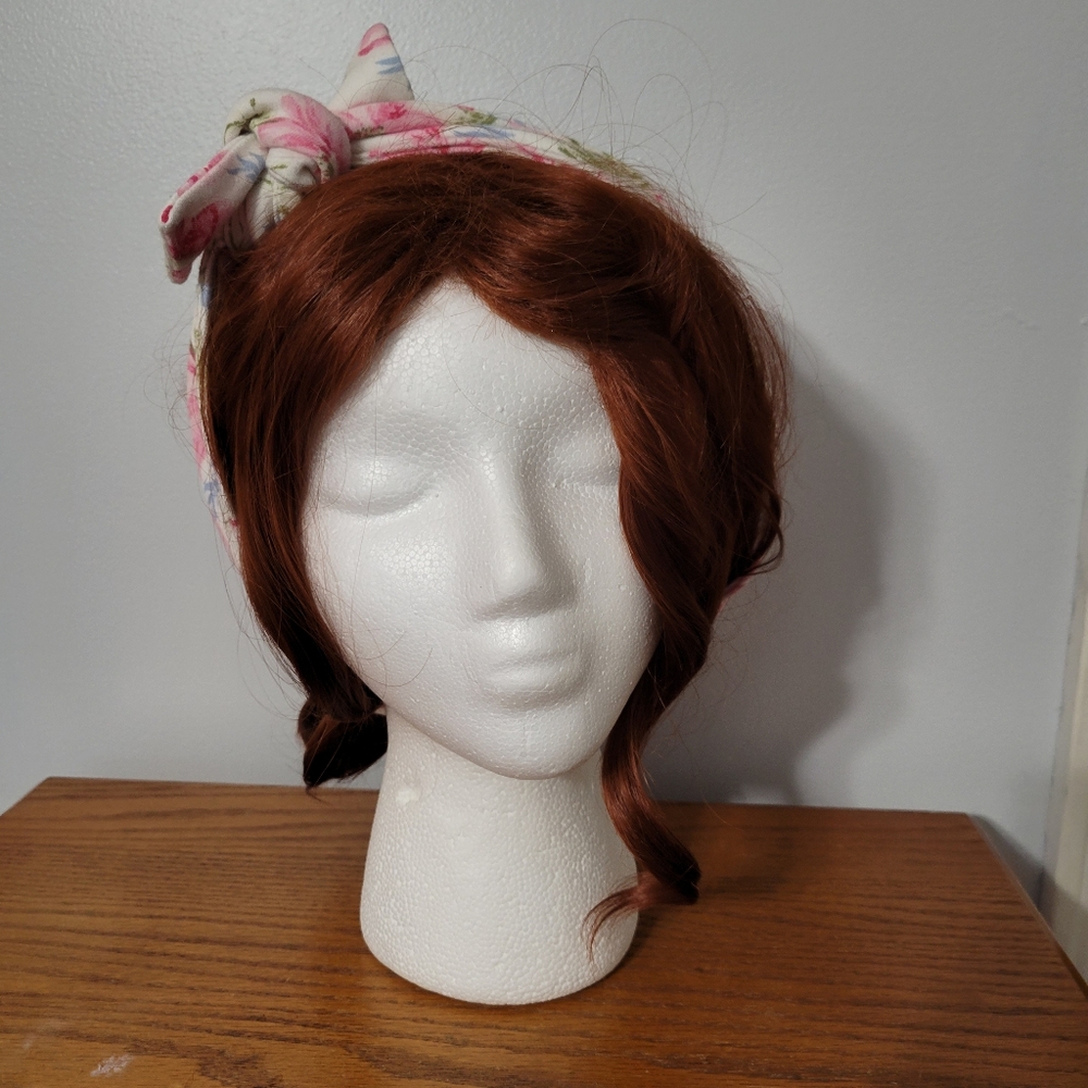 Vintage Inspired Handmade Head Wrap - Picture 2 of 6